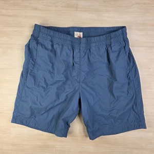 Relwen Shorts Mens Large Blue Athletic Hybrid Nylon Spandex Lined Pocket - Picture 1 of 9