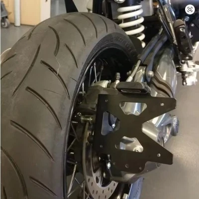 Support de plaque d'immatriculation pour BMW R nineT /Pure/Racer/Scrambler/Urban - Photo 1/4