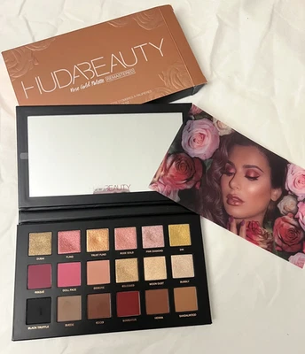 Huda Beauty ROSE GOLD Palette REMASTERED 0.59oz / 16.6g  2018 NIB - Image 1 of 4