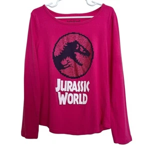 Jumping Beans | Jurassic World Park Girls Glitter L/S Top Sz 6X LEGO - Picture 1 of 5