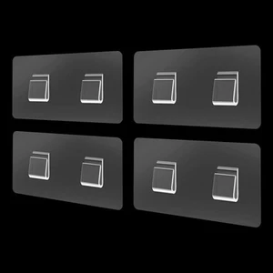 4 Pack Shower Caddy Rack Bathroom Adhesive Replacement Stickers - Shelf Strips - Picture 1 of 7