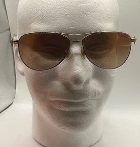 TIFFANY&CO KNOT Sonnenbrille TF3044 6021AVIATOR goldfarbenes Gestell/braune Gläser ITALIEN - Bild 1 von 8