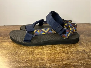 Teva Original Universe Sandals Shoes 1004006 Men’s Size 11 Navy (Worn Once - Picture 1 of 5