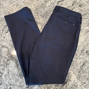 Polo Ralph Lauren Pants Chino Men Navy Blue Stretch Classic Fit 36x36 #763 - Picture 1 of 6