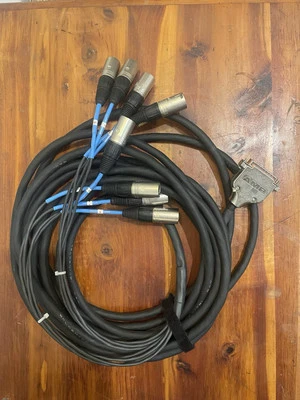 Belden CBI DB25 To XLR Male 8 Channel Snake Cable - 22 Ft - Good Condition - Image 1 of 2