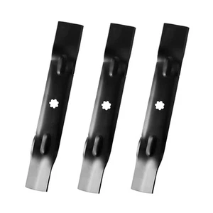 (3 Pack) Replacement Lawn Mower High Lift Blades for John Deere GY20852 GX217... - Picture 1 of 7