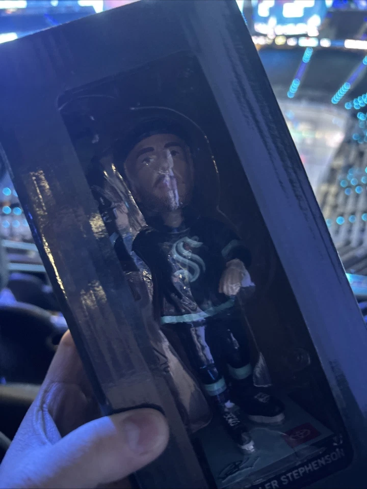 2025 Chandler Stephenson Bobblehead Seattle Kraken Hockey NHL SGA 12/10/25 New
