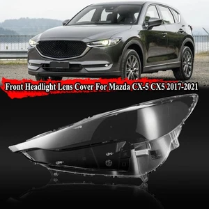 Clear Front Headlight Lens Cover Headlamp Shade Left For Mazda CX5 CX-5 2017-21 - Bild 1 von 9