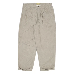 DUCK HEAD Herren Relaxed Beige Baumwollmischung Reißverschluss Hose W32 L27 Freizeitkleidung - Bild 1 von 6