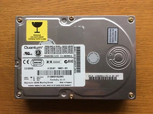 Disque dur Vintage Quantum 3,5 pouces PC IDE IDE ordinateur Fireball LC20.0AT LC20A492 20 Go - Photo 1/2