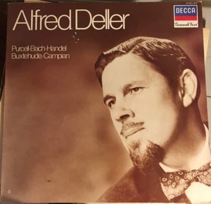 Alfred Deller Purcell Bach Handel Buxtehude, Campain Decca Grandi Vocci 411661-1 - Picture 1 of 4