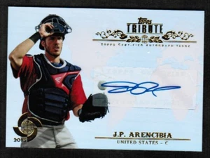 2013 Topps Tribute WBC Autographs #JA2 J.P. Arencibia USA Auto (ref 28038) - Picture 1 of 1