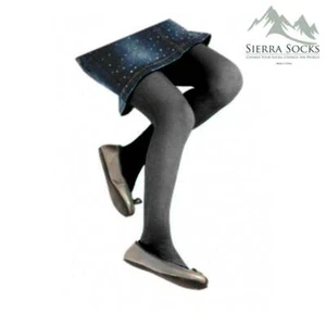 Sierra Socks Girls' School Uniform Tights in Solid Colors-Tights for Girls/Teen - Picture 1 of 19
