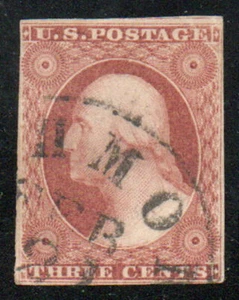 MALACK 10 VF, town cancel, neat! f0281 - Bild 1 von 1