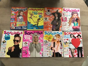 Lot 8x revue magazine les p'tites sorcieres 2013 / 2017/ 2018/ 2021 - Foto 1 di 1