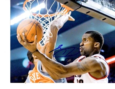 Foto firmada por Martell Webster Minnesota Timberwolves 8x10 certificado de autenticidad LOM (PH2649) Foto 1 de 2