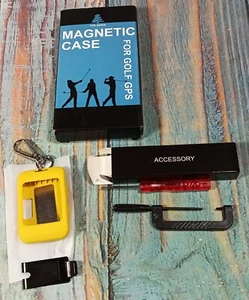 Yin Song Magnetic Case for Golf GPS - Open Box - Yellow - Picture 1 of 8