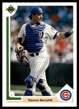 1991 Upper Deck #319 Damon Berryhill Chicago Cubs