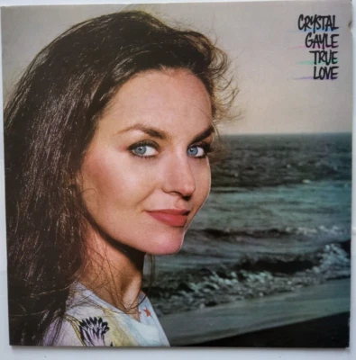 Crystal Gayle – True Love 1982 LP Album vinyl record Near Mint copy - Image 1 of 4