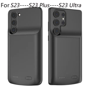 Battery charger case For Samsung Galaxy S25 Ultra S24 Plus S24 Power Bank cover - Picture 1 of 10