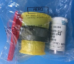MS3459W22-2P AERO ELECTRIC Conn MIL-DTL-5015 Circular PIN 3 POS Crimp ST KIT - Picture 1 of 3