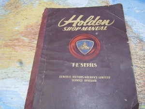 Holden FE Series Shop Workshop Manual GMH Paperback - Picture 1 of 9