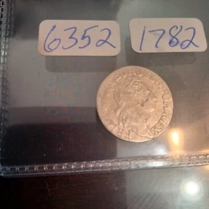 1782 GERMAN/PRUSSIA 3 GROSCHER SILVER COIN - 5 PICTURES - 3 MAGNIFIED - MUST SEE - Picture 1 of 5