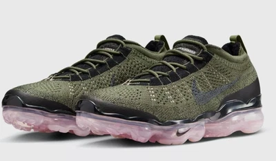 Nike Air Vapormax Flyknit Medium Olive Pink Premium Shoes DV1678-200 Men Size 15 - Image 1 of 4