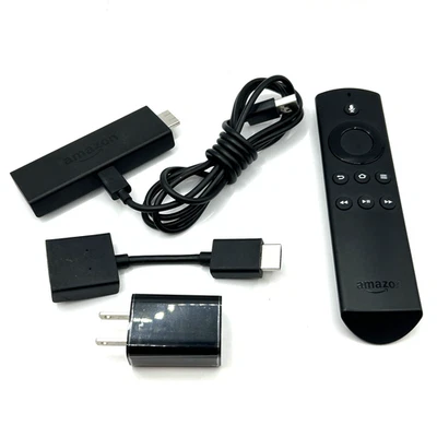 Amazon Fire TV Stick with Alexa Voice Remote Black Model LY73PR - Image 1 of 4