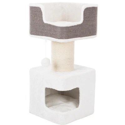 TRIXIE 33.9-in Ava XXL Cat Tree with Thick Scratching Post, Cat Condo, Cozy T... - Image 1 of 4
