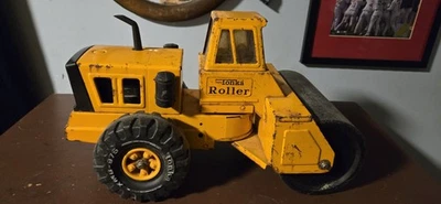 Vintage Orange Mighty Tonka Roller, 1970’s Pressed Steel  - Image 1 of 4