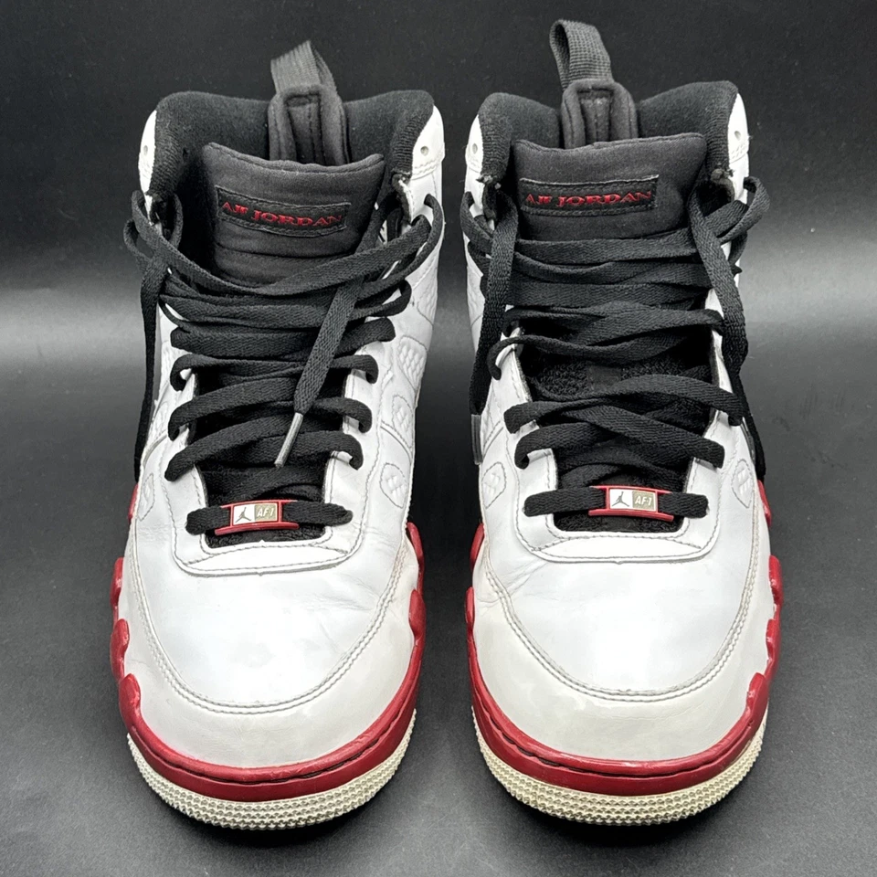 Zapatilla deportiva Nike Air Jordan Fusion 9 roja/blanca/negra talla 11,5 M 352753-102 (2008) Foto 1 de 4