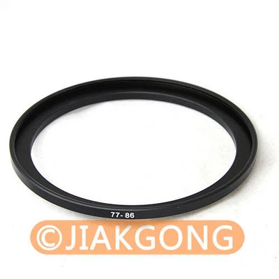 DSLRKIT 77mm-86mm 77-86 mm 77 to 86 Step Up Filter Ring Adapter