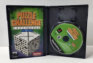 Puzzle Challenge - Crucigramas y más (Sony PlayStation 2, PS2, 2006) con manual - Imagen 1 de 3