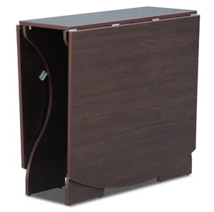 Esstisch Tisch klappbar Klapptisch Holz-Optik Funktionstisch Wenge braun dunkel - Bild 1 von 4