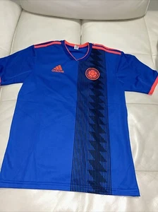 Adidas kids Colombian Soccer T-shirt Size 14 - Picture 1 of 7