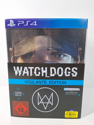 Watch Dogs - Vigilante Edition  Sony Playstation 4 - mit OVP - USK18 - PAL - Bild 1 von 4