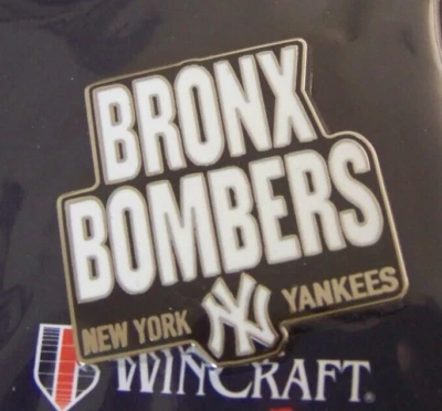Bronx Bombers New York Yankees NY logo pin MLB c42907 - Image 1 of 4