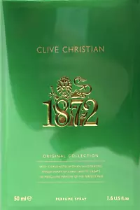 CLIVE CHRISTIAN 1872 ORIGINAL COLLECTION PARFUM SPRAY FOR MEN 1.6 Oz / 50 ml NEW - Picture 1 of 5