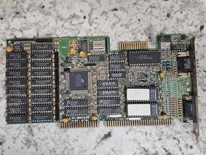 Rare 1989 Vintage ISA Card ATI VGA Wonder-16 V5 REV.2 512KB RAM tested working - Picture 1 of 8