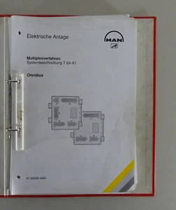 Eléctrico Diagramas de Cableado Man Multiplexverfahren Bus A20 / 21/22/23/24 + - Imagen 1 de 6