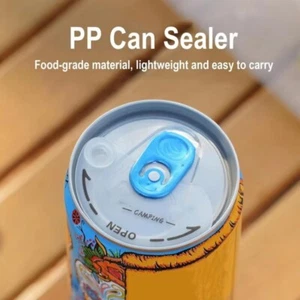 5Pcs Spill Proof Drink Lid Protector Dustproof Soda Can Lids Camping - Picture 1 of 8
