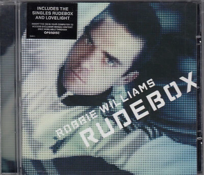 ROBBIE WILLIAMS Rudebox CD Album 2006 WIE NEU Lovelight/Rudebox Pop Klassiker ! - Bild 1 von 4