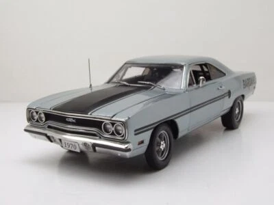 Plymouth GTX Drag Car Bardahl 1970 Argento Modellino 1:18 GMP - Immagine 1 di 4