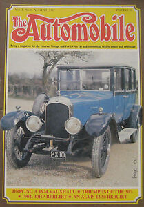 The Automobile magazine Vol.3, No.6 08/1985 featuring Triumph, Vauxhall, Alvis