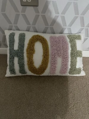 Cream HOME Cushion Sofa Bed - Never Used - Image 1 of 3