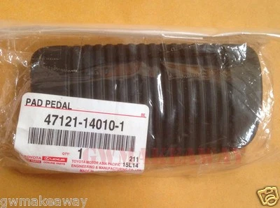 Pastilla de pedal de freno genuina Toyota Rav4 Supra T100 Tundra Avalon Camry 47121-14010-1 Foto 1 de 2