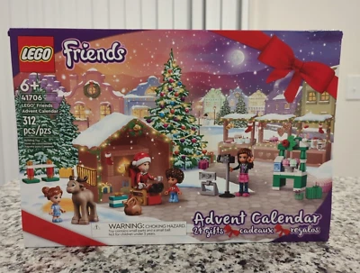 Lego 41706 24 Gifts Friends Advent Calendar Building Toy Set 312 pcs New Sealed - Image 1 of 4