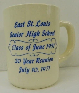 E. St. Louis Senior High School Reunion Coffee Cup Class of 1951 - Picture 1 of 8