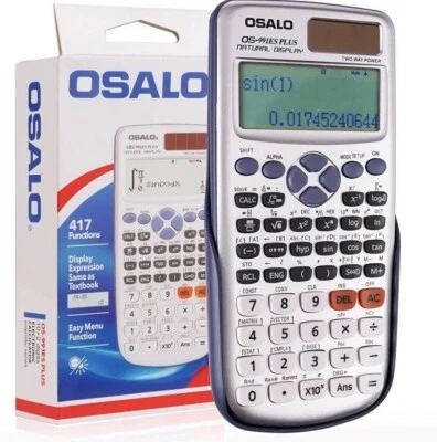 OSALO OS-991ES PLUS Scientific Calculator (New in Box)